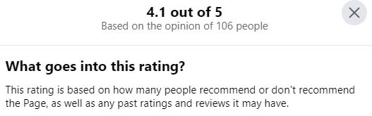 where has facebook reviews gone