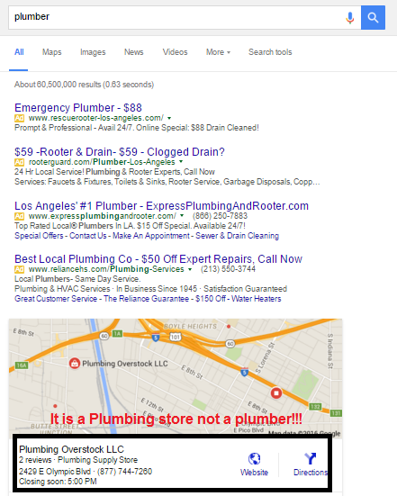 It is a plumbing store not a plumber.png