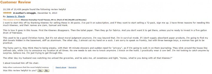 Amazon.com Kleenex review.jpg