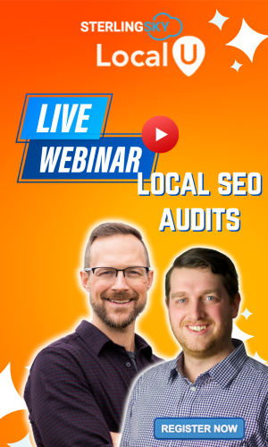 Live Webinar - Local SEO Audits